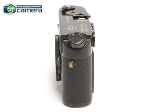 Leica M4 Film Rangefinder Camera Custom Black Paint Finish