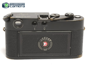 Leica M4 Film Rangefinder Camera Custom Black Paint Finish
