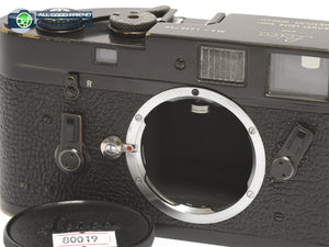Leica M4 Film Rangefinder Camera Custom Black Paint Finish