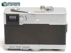 Rolleiflex 35 S Film Camera Silver w/40mm F/2.8 HFT Lens *EX+*