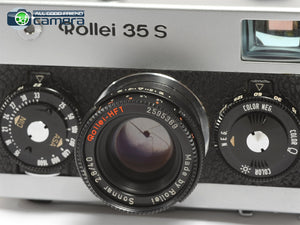 Rolleiflex 35 S Film Camera Silver w/40mm F/2.8 HFT Lens *EX+*