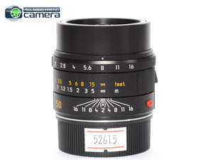 Leica APO-Summicron-M 50mm F/2 ASPH. Lens Black 11141 *MINT*