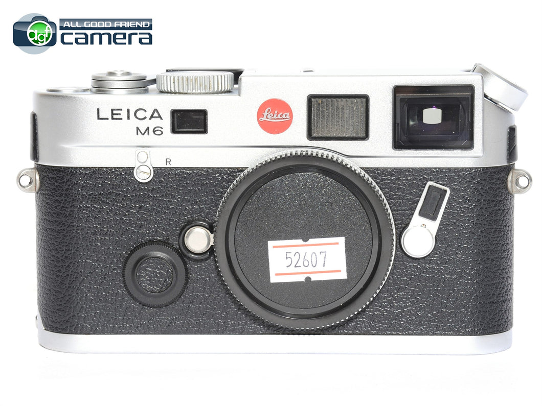 Leica M6 TTL Rangefinder Camera Silver Chrome 0.58 Viewfinder