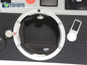 Leica M6 TTL Rangefinder Camera Silver Chrome 0.58 Viewfinder