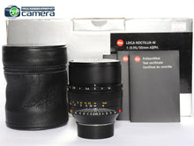 Load image into Gallery viewer, Leica Noctilux-M 50mm F/0.95 ASPH. Lens Black 11602 *MINT- in Box*