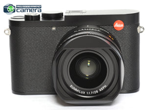 Leica Q3 Digital Camera Black 19080 w/Summilux 28mm F/1.7 Lens *MINT in Box*