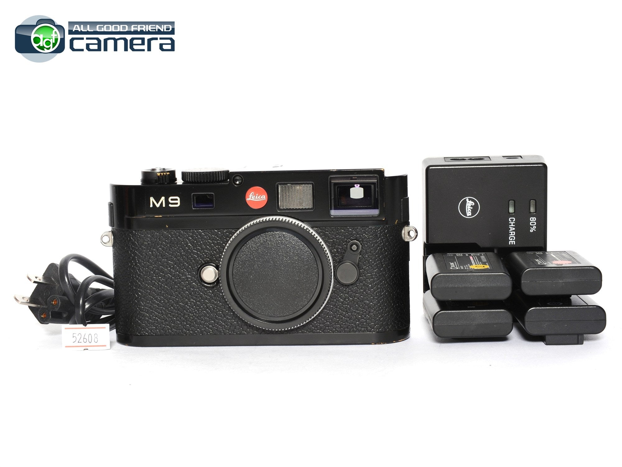 Leica M9 Camera Black New Sensor ID15 Shutter Count 40266 – AGFCamera