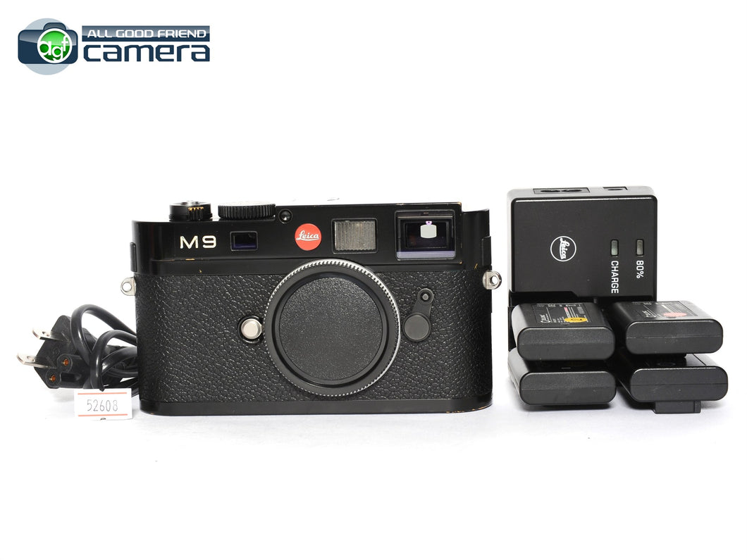 Leica M9 Camera Black New Sensor ID15 Shutter Count 40266