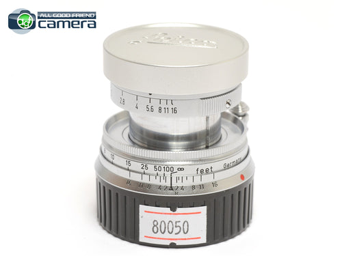 Leica Leitz Summicron 5cm 50mm F/2 Collapsible Lens M-Mount