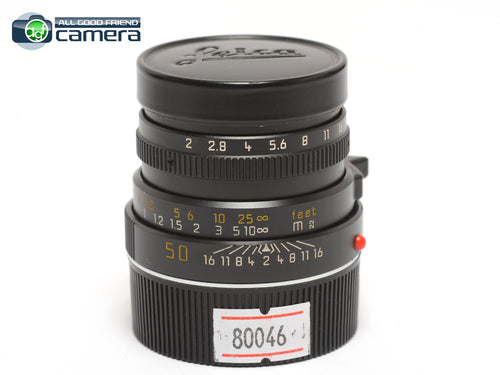 Leica Summicron-M 50mm F/2 E39 Lens Ver.4 Late Germany