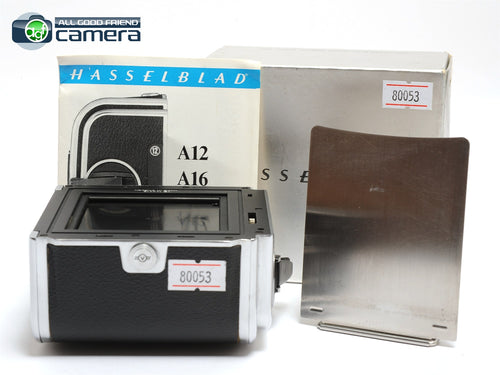 Hasselblad A12 6x6 120 Film Back Type II for V/500 System *EX+ in Box*