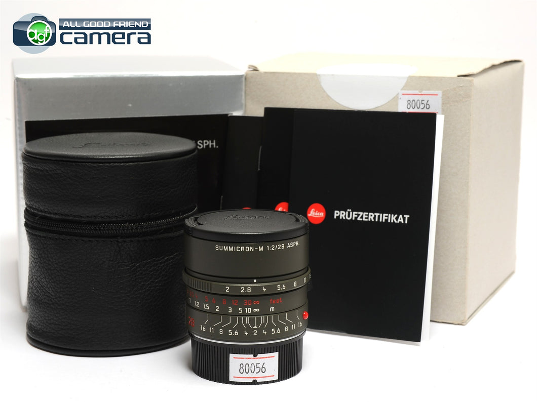 Leica Summicron-M 28mm F/2 ASPH. Edition *Safari* Lens 11704 *MINT in Box*