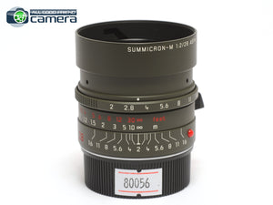 Leica Summicron-M 28mm F/2 ASPH. Edition *Safari* Lens 11704 *MINT in Box*
