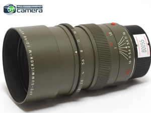 Leica APO-Summicron-M 90mm F/2 ASPH. Lens Edition 'Safari' Lens 11705 *MINT in Box*