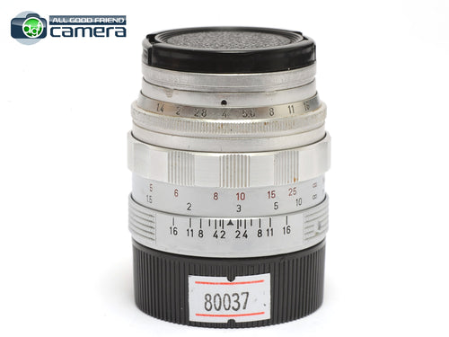 Leica Summilux M 50mm F/1.4 E43 Lens Ver.1 Silver