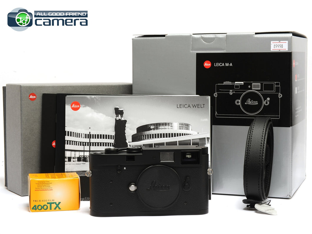 Leica M-A (Typ 127) Film Rangefinder Camera Black 10370 *Unused*
