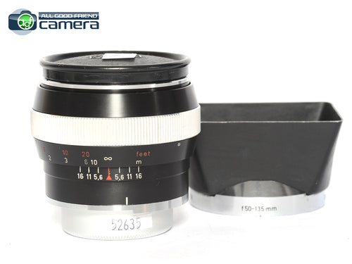 Carl Zeiss Planar 55mm F/1.4 Lens Contarex Mount *EX+*