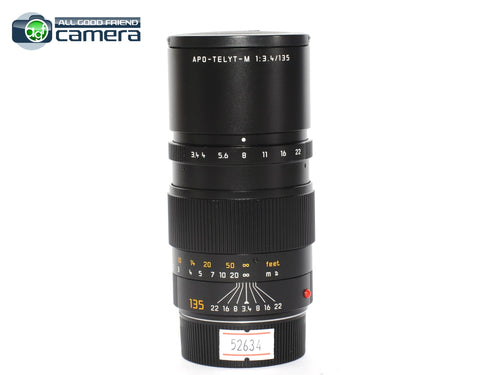 Leica APO-Telyt-M 135mm F/3.4 Lens Black 11889 non-6Bit *EX+*