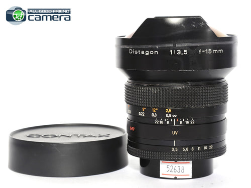 Contax Distagon 15mm F/3.5 T* Lens