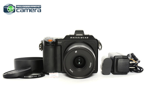 Hasselblad X1D 50c Digital Camera 4116 Black + XCD 45mm F/3.5 Lens *EX*