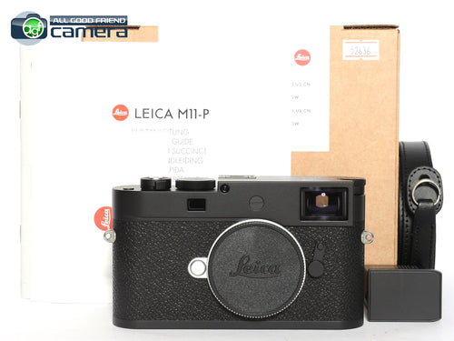 Leica M11-P Digital Rangefinder Camera Black Chrome 20211 *USED ONCE*