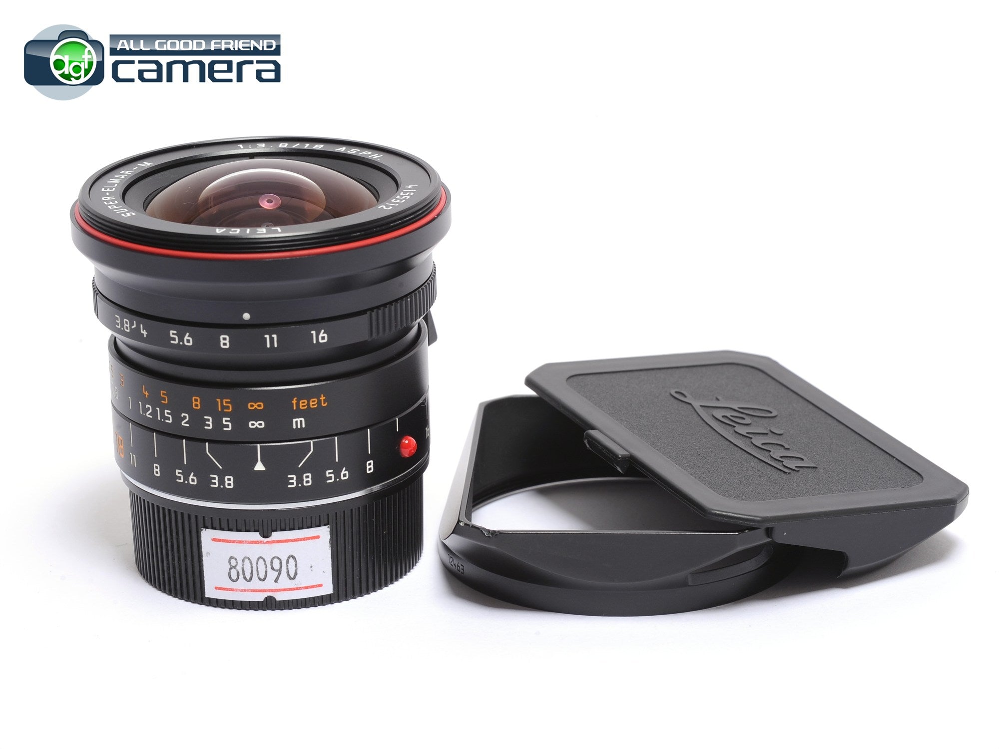 【希少・美品】 Leica Elmar M18mm/3.8 ASPH.11649 Leica Super-Elmar-M 18mm F/3.8 ASPH. Lens Black 11649 *MINT