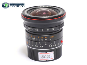 Leica Super-Elmar-M 18mm F/3.8 ASPH. Lens Black 11649 *MINT-*