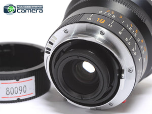 Leica Super-Elmar-M 18mm F/3.8 ASPH. Lens Black 11649 *MINT-*