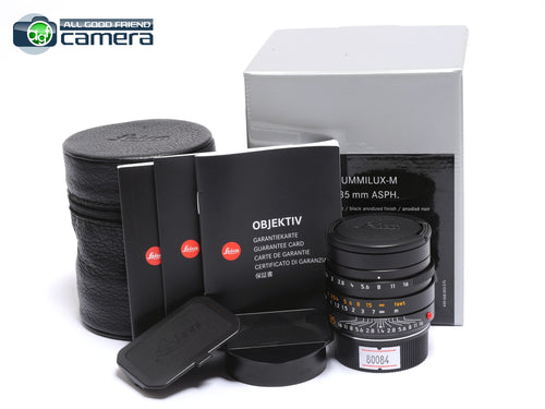Leica Summilux-M 35mm F/1.4 ASPH. FLE V1 Lens Black 11663 Late No. 47** *MINT-*