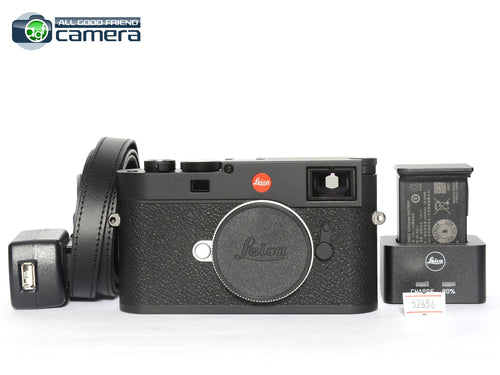 Leica M11 Digital Rangefinder Camera Black Chrome 20200 *MINT*