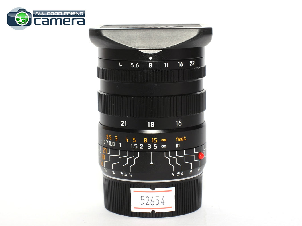 Leica Tri-Elmar-M 16-18-21mm F/4 ASPH. Lens Black 11626 *MINT-*