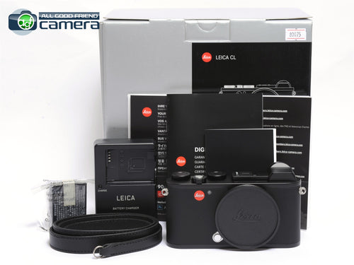 Leica CL Mirrorless Digital Camera Black L-Mount 19301 *Unused w/2yrs Warranty*