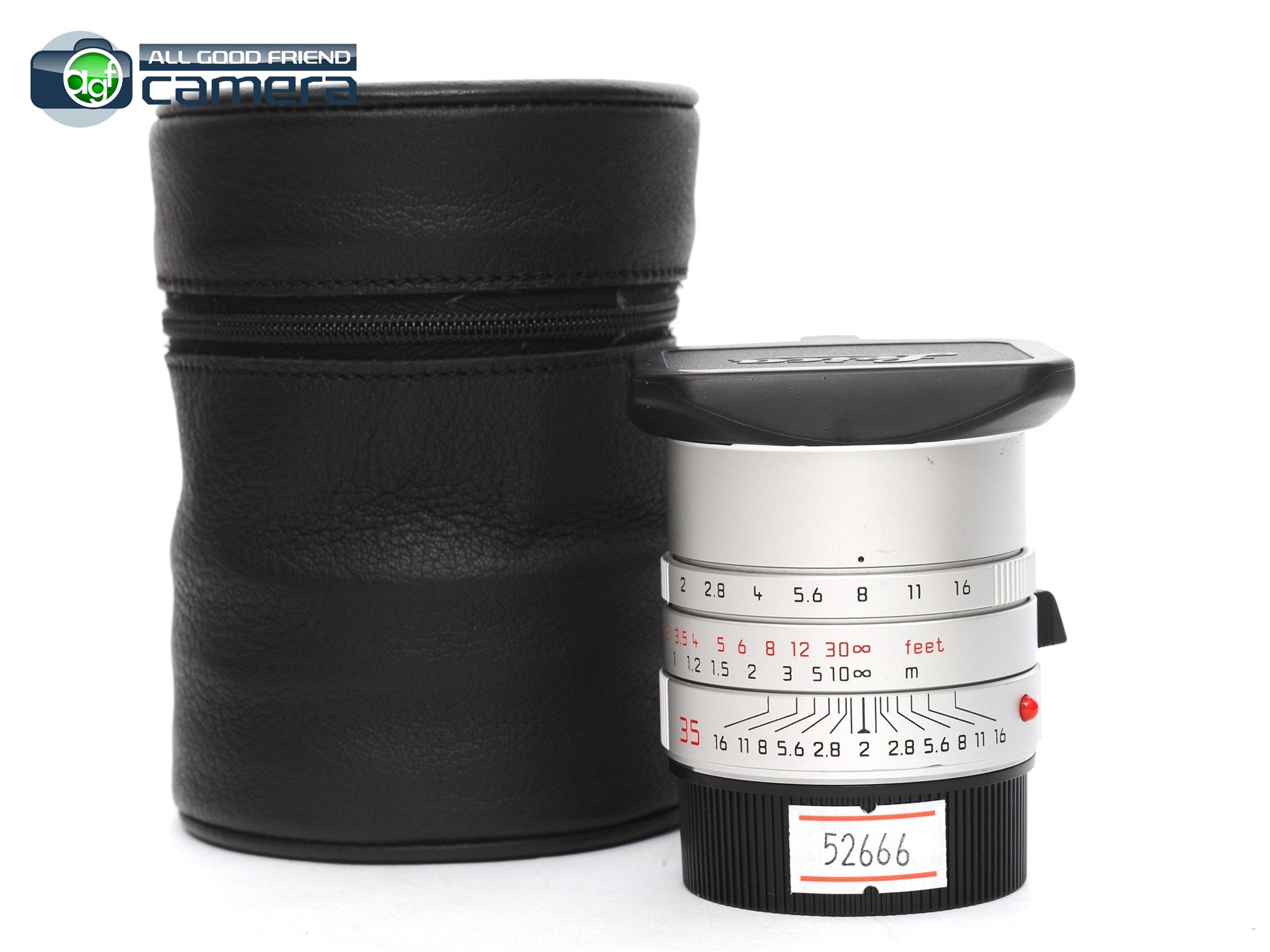 Leica Summicron-M 35mm F/2 ASPH. II Lens Silver 11674 *EX* – AGFCamera