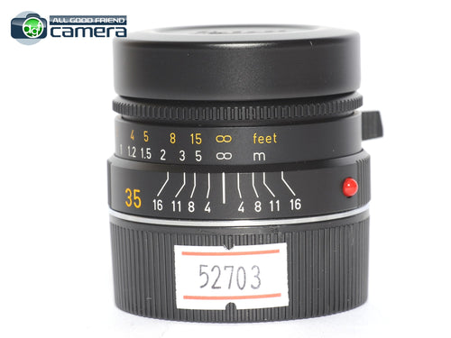 Leica Summarit-M 35mm F/2.5 E39 Lens Black 11643 *MINT*