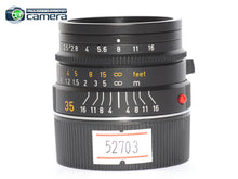 Load image into Gallery viewer, Leica Summarit-M 35mm F/2.5 E39 Lens Black 11643 *MINT*