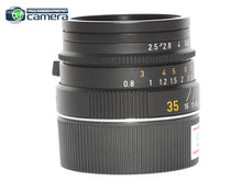 Load image into Gallery viewer, Leica Summarit-M 35mm F/2.5 E39 Lens Black 11643 *MINT*