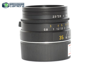 Leica Summarit-M 35mm F/2.5 E39 Lens Black 11643 *MINT*