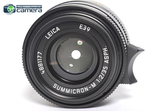 Leica Summicron-M 35mm F/2 ASPH. II Lens Black 11673 *MINT- in Box*