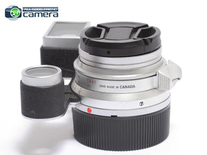 Leica Summicron M 35mm F/2 Lens Canada 8 Elements w/Goggle *EX+*