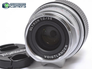 Voigtlander Ultron 35mm F/2 Lens VM Leica M Mount *MINT*