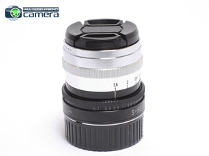 Voigtlander Nokton 50mm F/1.4 Lens w/Leica M Mount Adapter Rangefinder Coupled