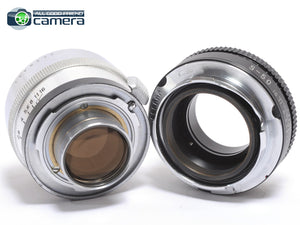 Voigtlander Nokton 50mm F/1.4 Lens w/Leica M Mount Adapter Rangefinder Coupled