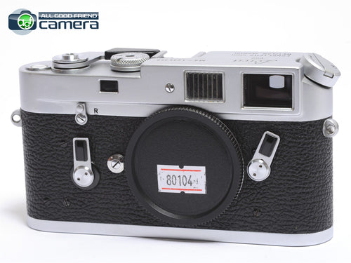 Leica M4 Film Rangefinder Camera Silver/Chrome *EX*