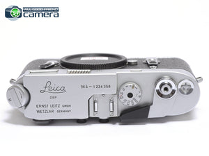 Leica M4 Film Rangefinder Camera Silver/Chrome *EX*