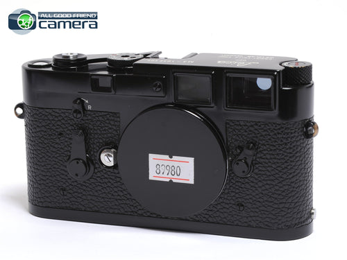 Leica M3 Film Rangefinder Camera Single Stroke Custom Black Paint *EX+*