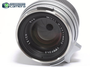 Leica Summilux-M 35mm F/1.4 Lens Ver.1 'Steel Rim' Reissued 11301 *MINT- in Box*