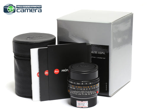 Leica Summilux-M 35mm F/1.4 ASPH. FLE II Lens Black 11726 *MINT- in Box*