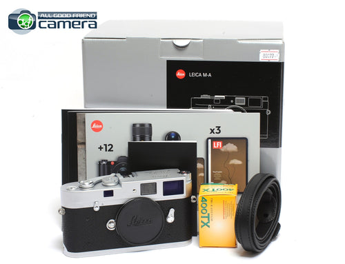 Leica M-A Film Rangefinder Camera Silver 10371 *Unused w/2yrs Warranty*