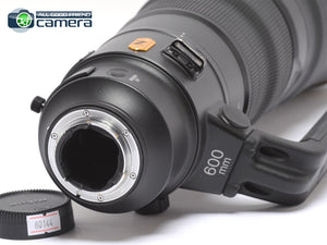 Nikon AF-S Nikkor 600mm F/4 E FL ED VR Lens *EX+*