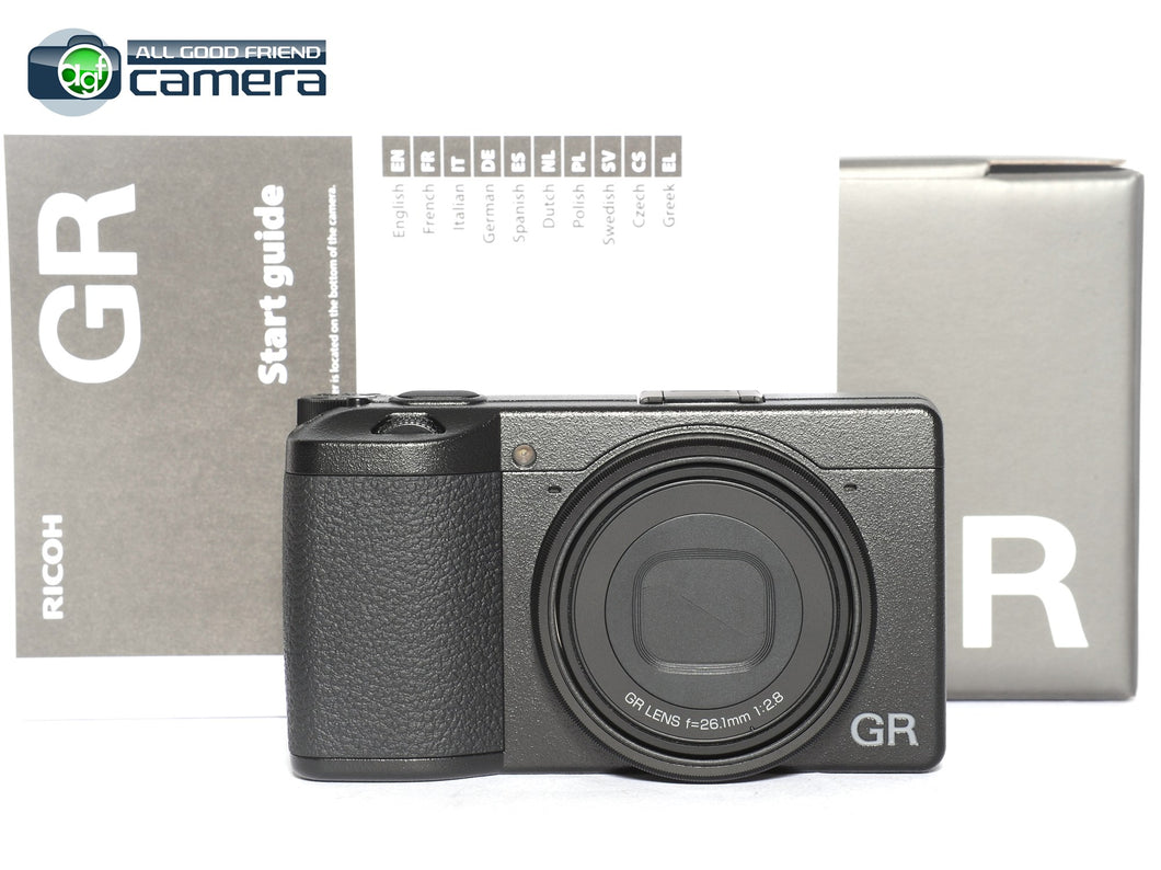 Ricoh GR IIIx Compact Digital Camera Black *BRAND NEW*